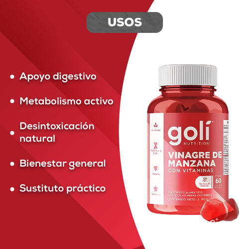 GOMAS DE VINAGRE DE MANZANA