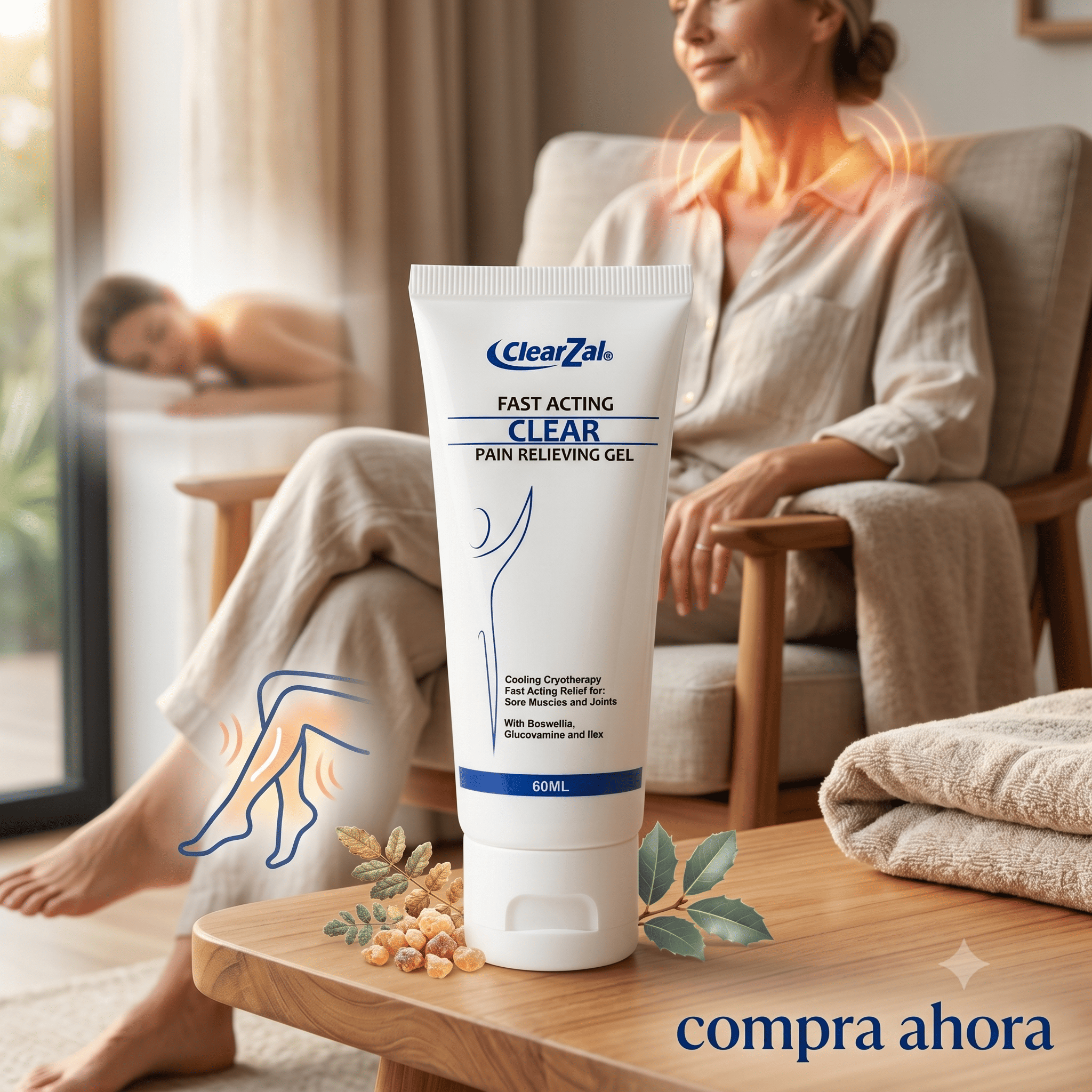 Gel refrescante y calmante - ClearZal 60ml