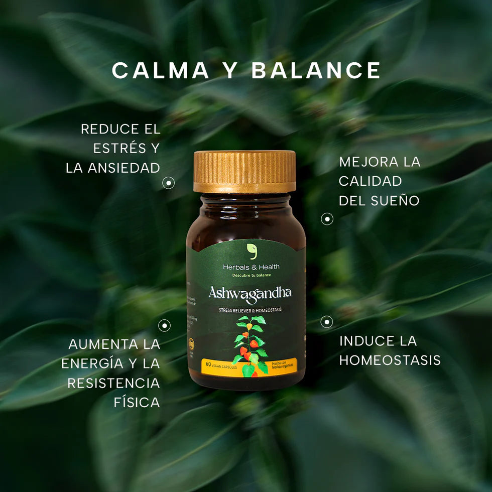 Recupera tu bienestar natural con ASHWAGANDHA