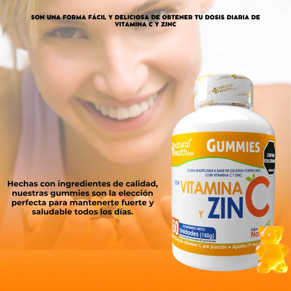 GOMAS CON VITAMINA C